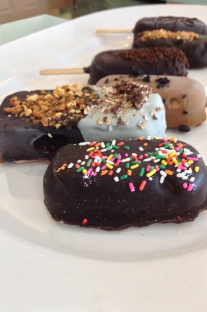 The Local Scoop hand dipped ice creams bars in Orleans, MA