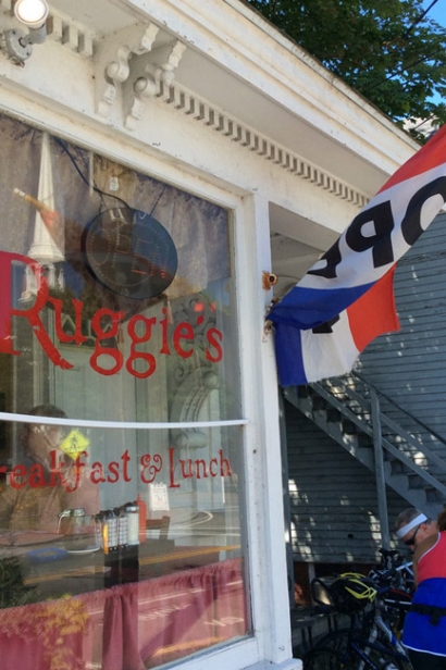 Ruggie's in Harwich Center is a popular townie spot for some sit-down hearty breakfast fare.