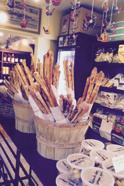 Various Italian breadsticks