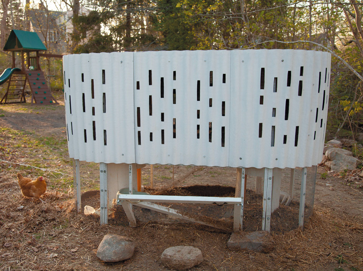A Deluxe Chicken Coop