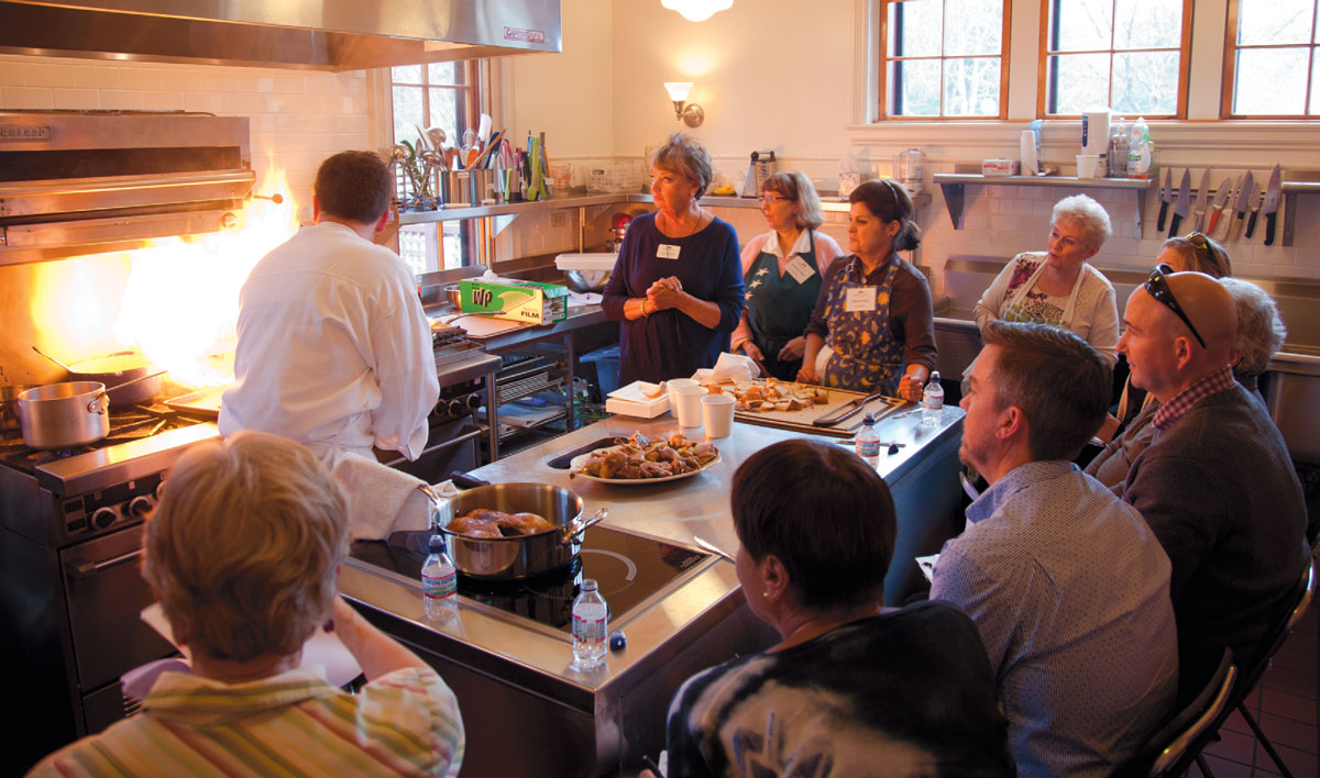 Culinary program at Highfield Hall
