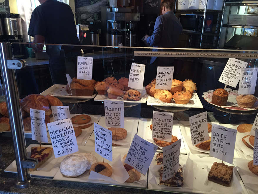 Cafe Chew offers a variety of baked delights, all made in house and perfect for a pick me up at any time of the day.
