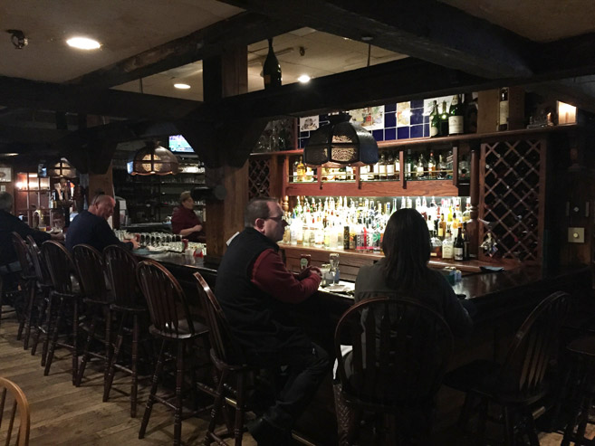 The Tavern at Dan'l Webster Inn served as the meeting place for local patriots during the American Revolution.
