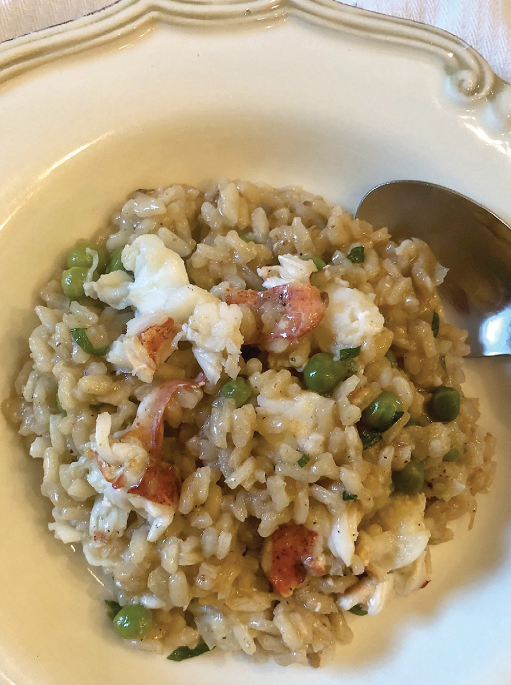 lobster risotto